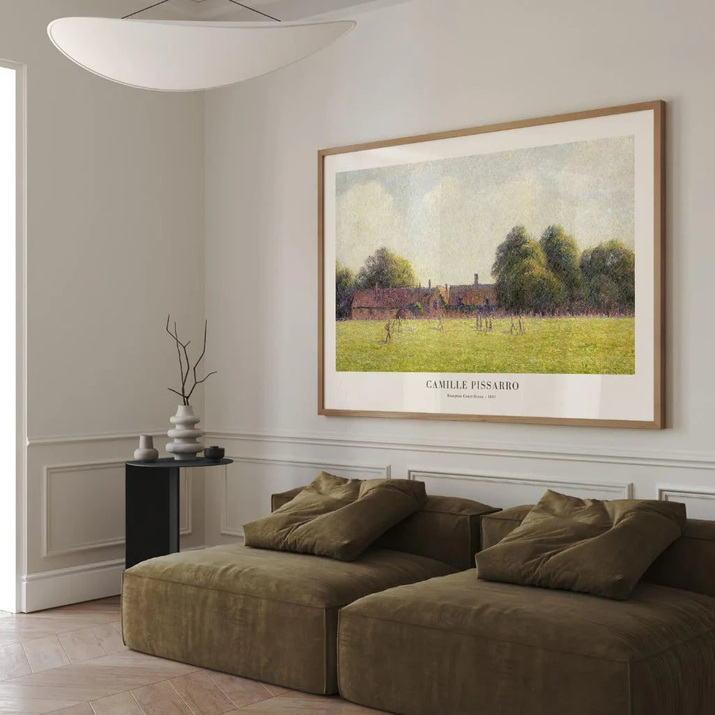 Pissarro Hampton Court Orchard Poster