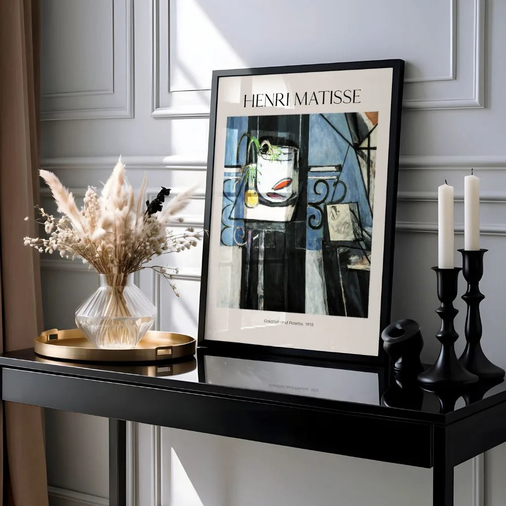 Henri Matisse Goldfish and Palette Poster