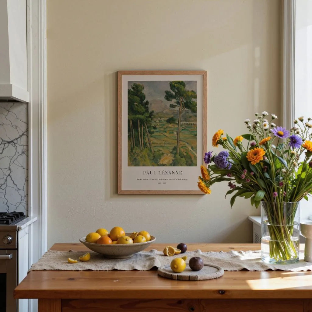 Cézanne Mont Sainte-Victoire Portrait Poster