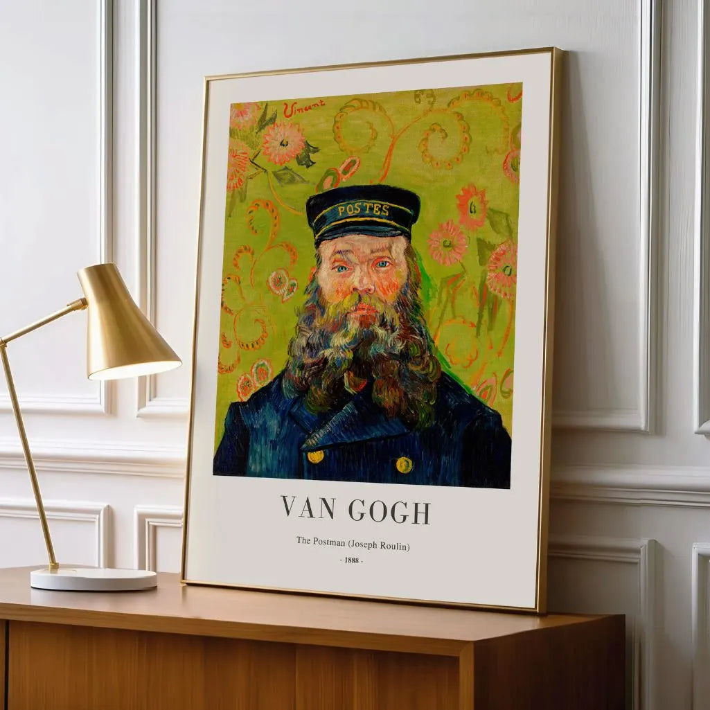 Van Gogh Joseph Roulin Postman Poster
