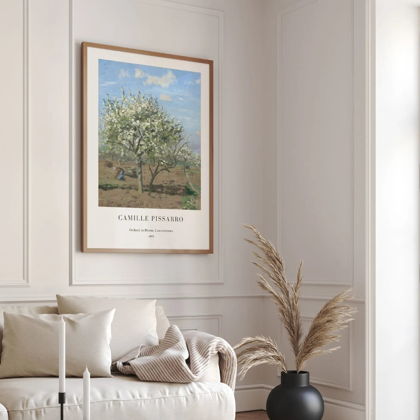 Pissarro Orchard in Bloom Louveciennes Poster