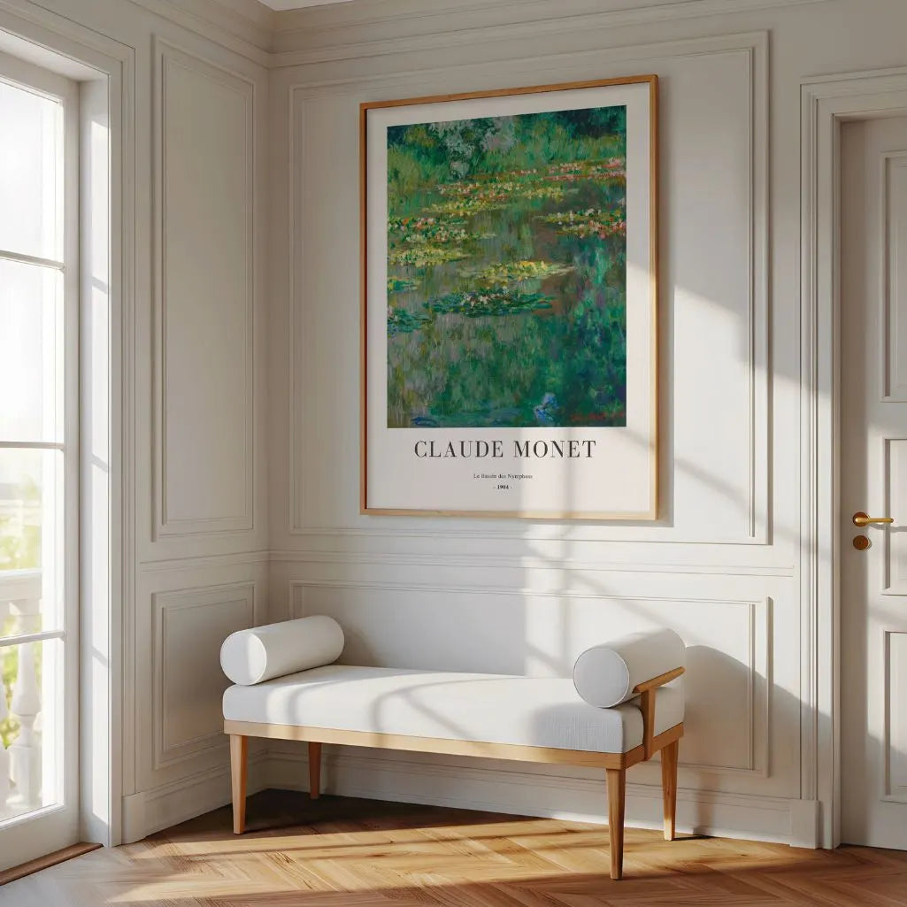 Claude Monet – Le Bassin des Nymphéas Affiche