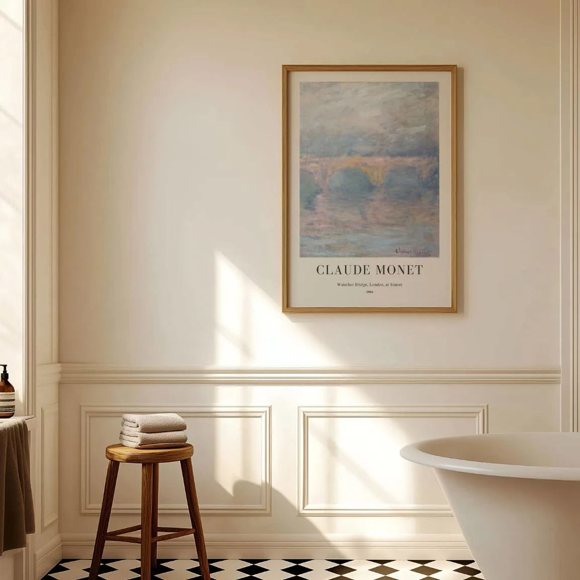 Monet Affiche Crépuscule