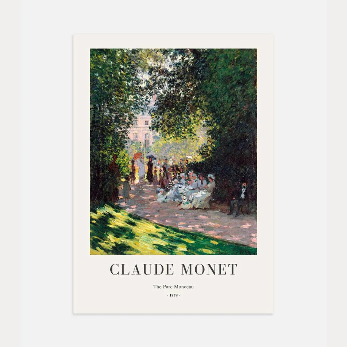 Monet Affiche Promenade