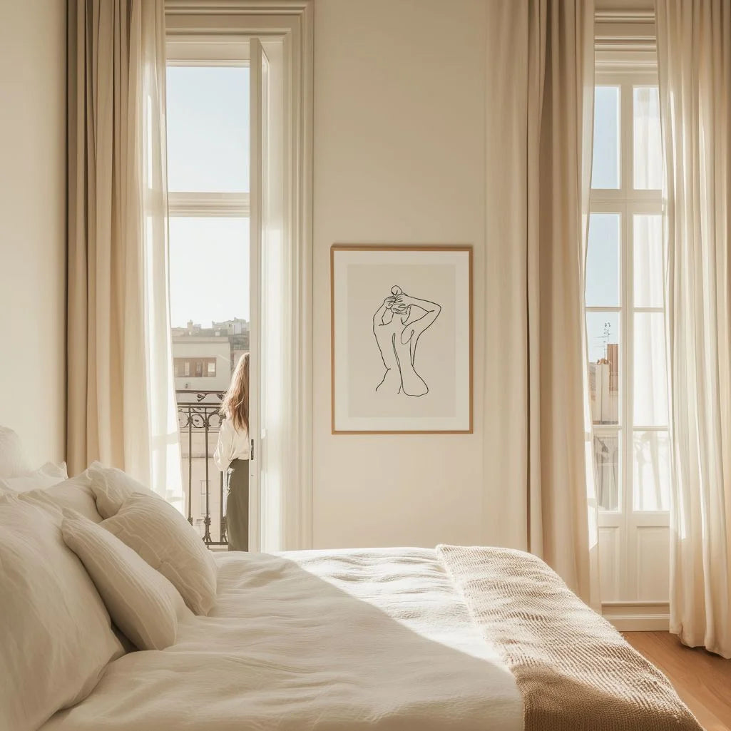 Affiche – Corps féminin subtil