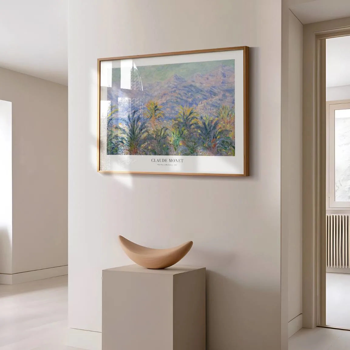 Affiche Claude Monet – Palmiers à Bordighera