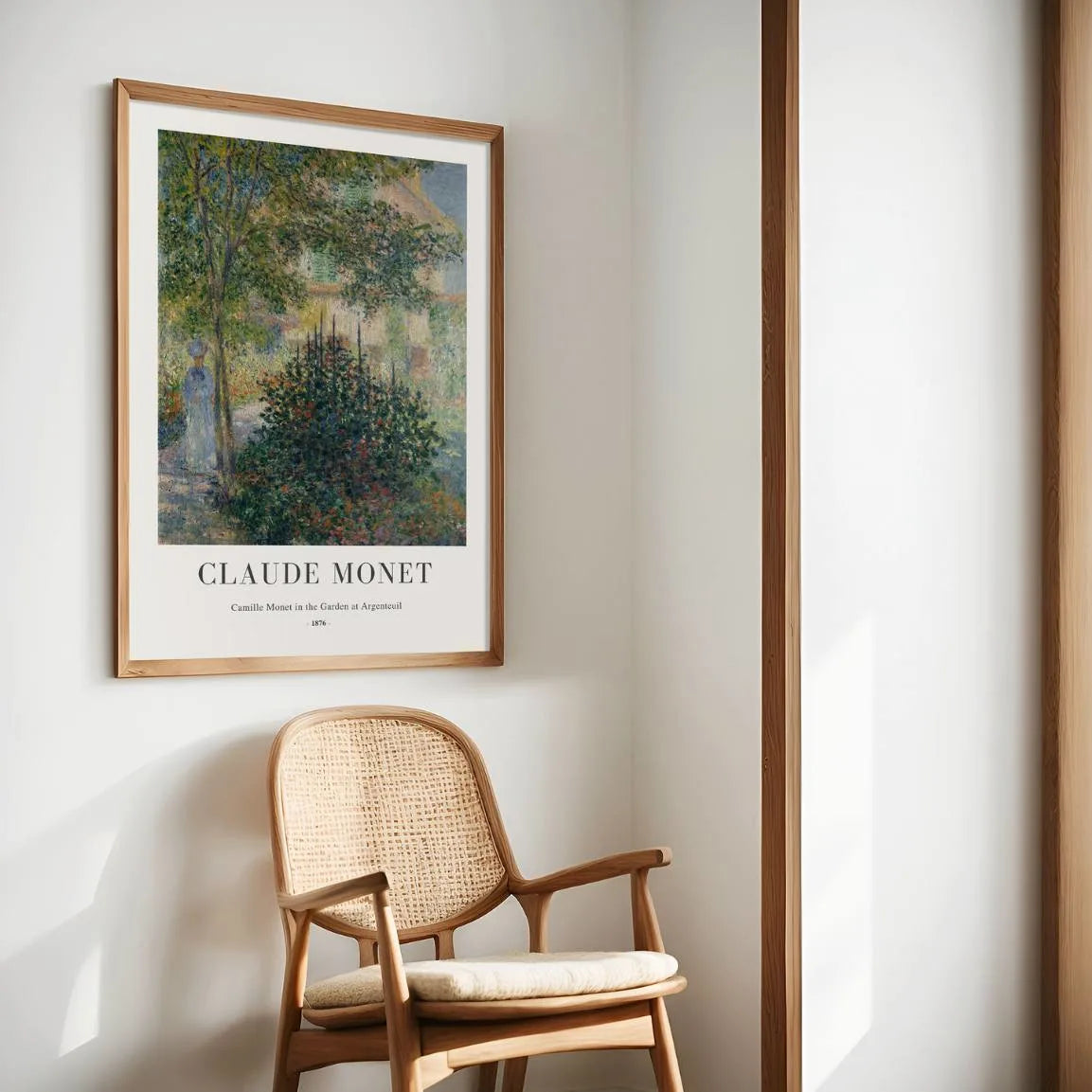 Affiche Claude Monet – Camille au jardin