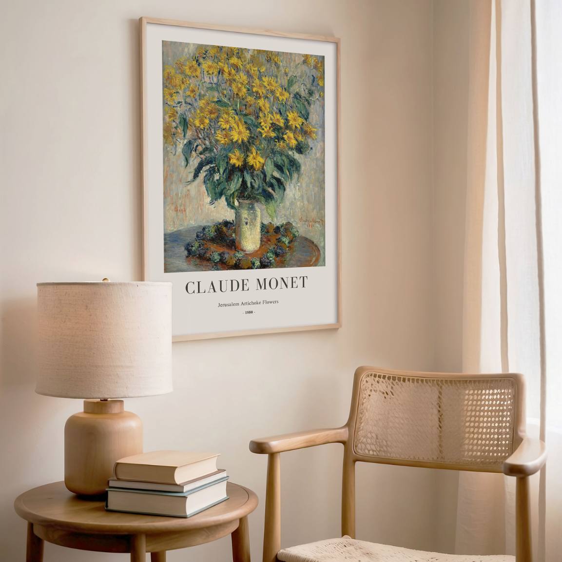 Monet Affiche Bouquet