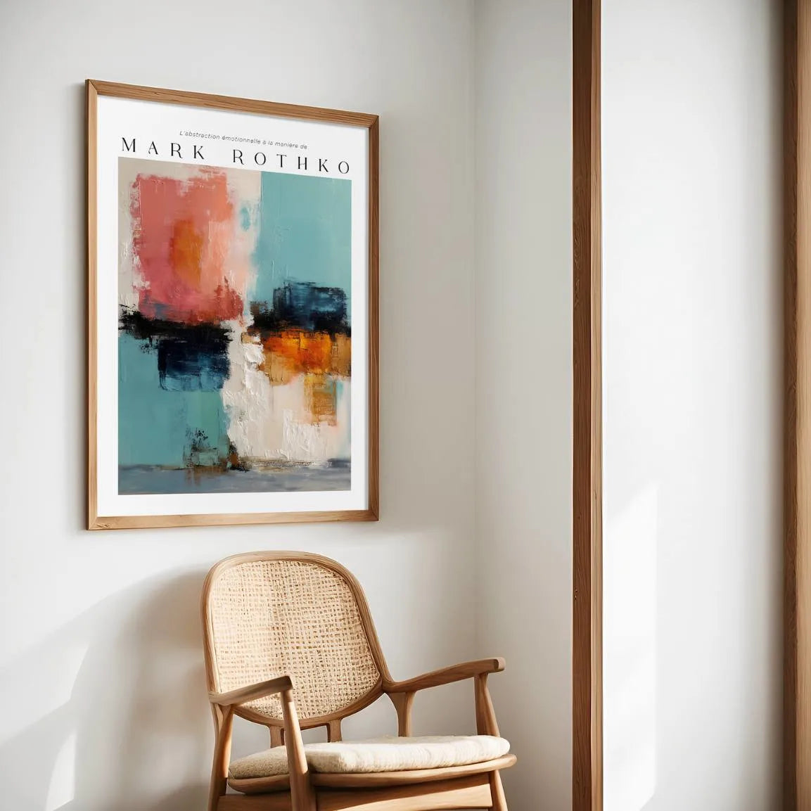 Rothko Pastel Harmony Poster