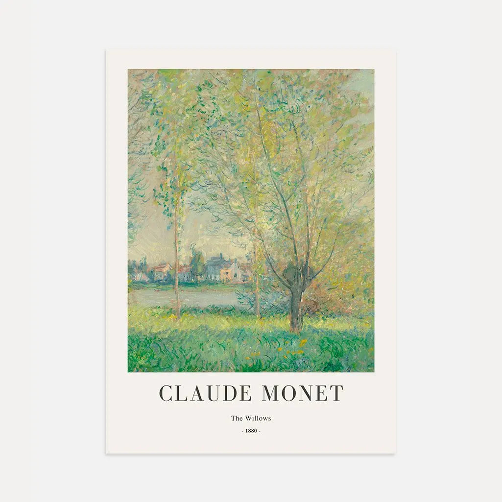 Affiche Claude Monet – Les Saules