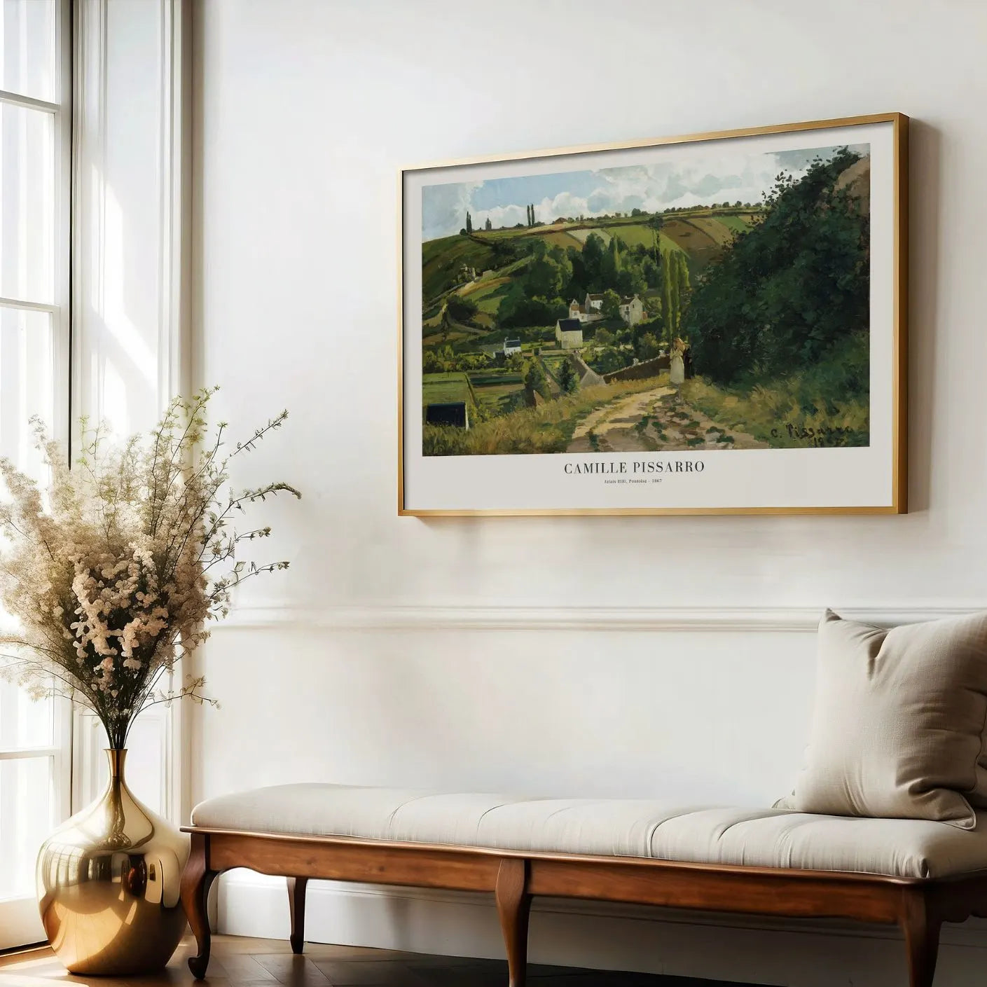 Pissarro Jalais Hill Pontoise Poster