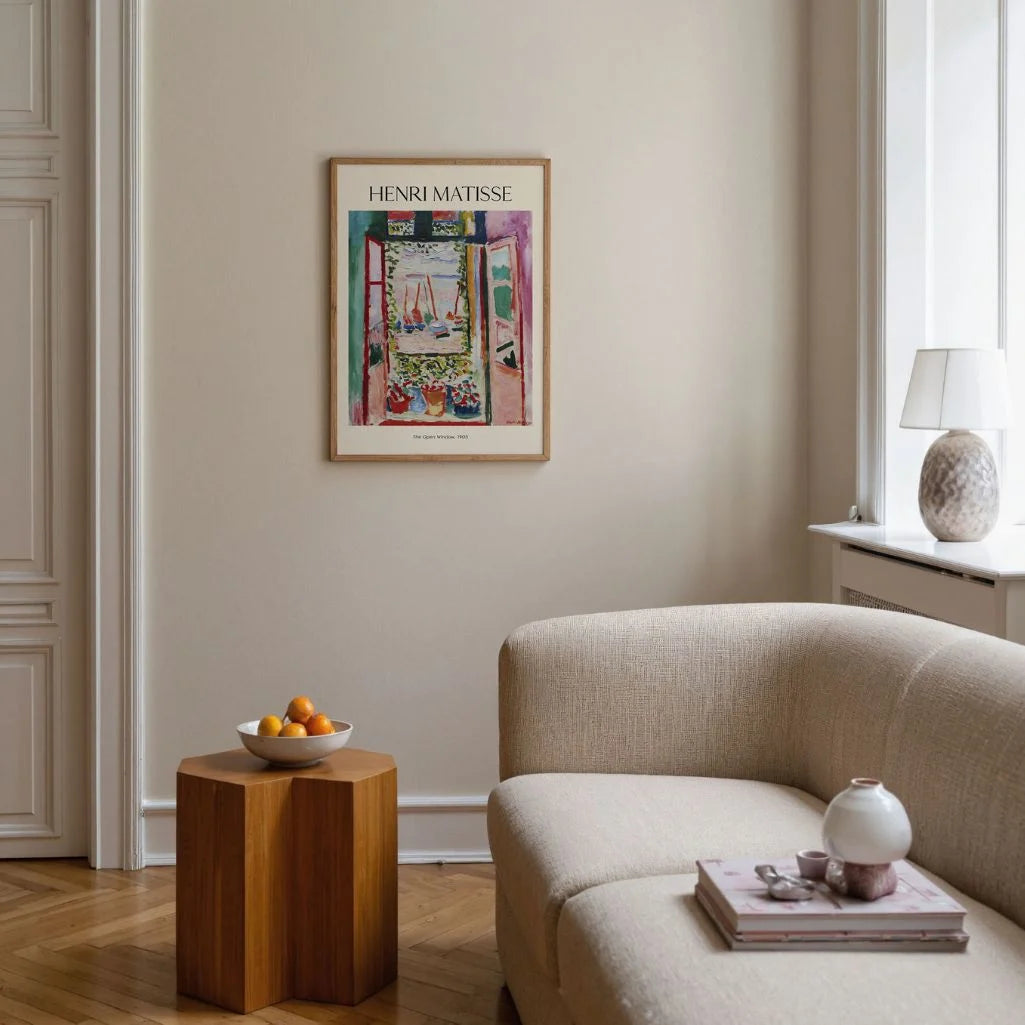 Henri Matisse The Open Window Poster