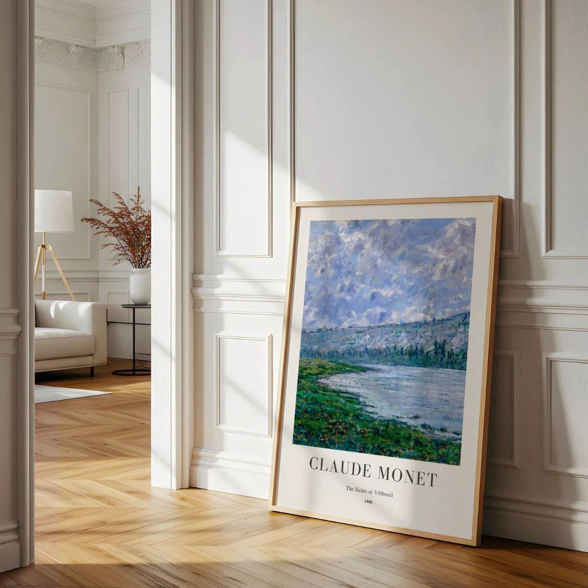 Affiche Claude Monet – La Seine à Vétheuil