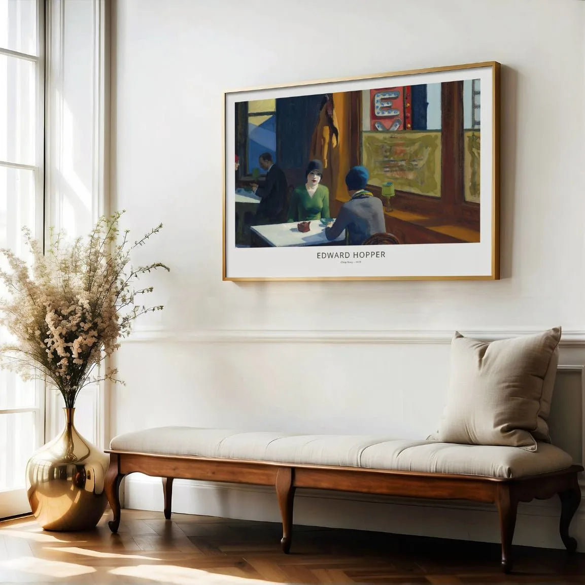 Edward Hopper Chop Suey 1929 Restaurant Poster