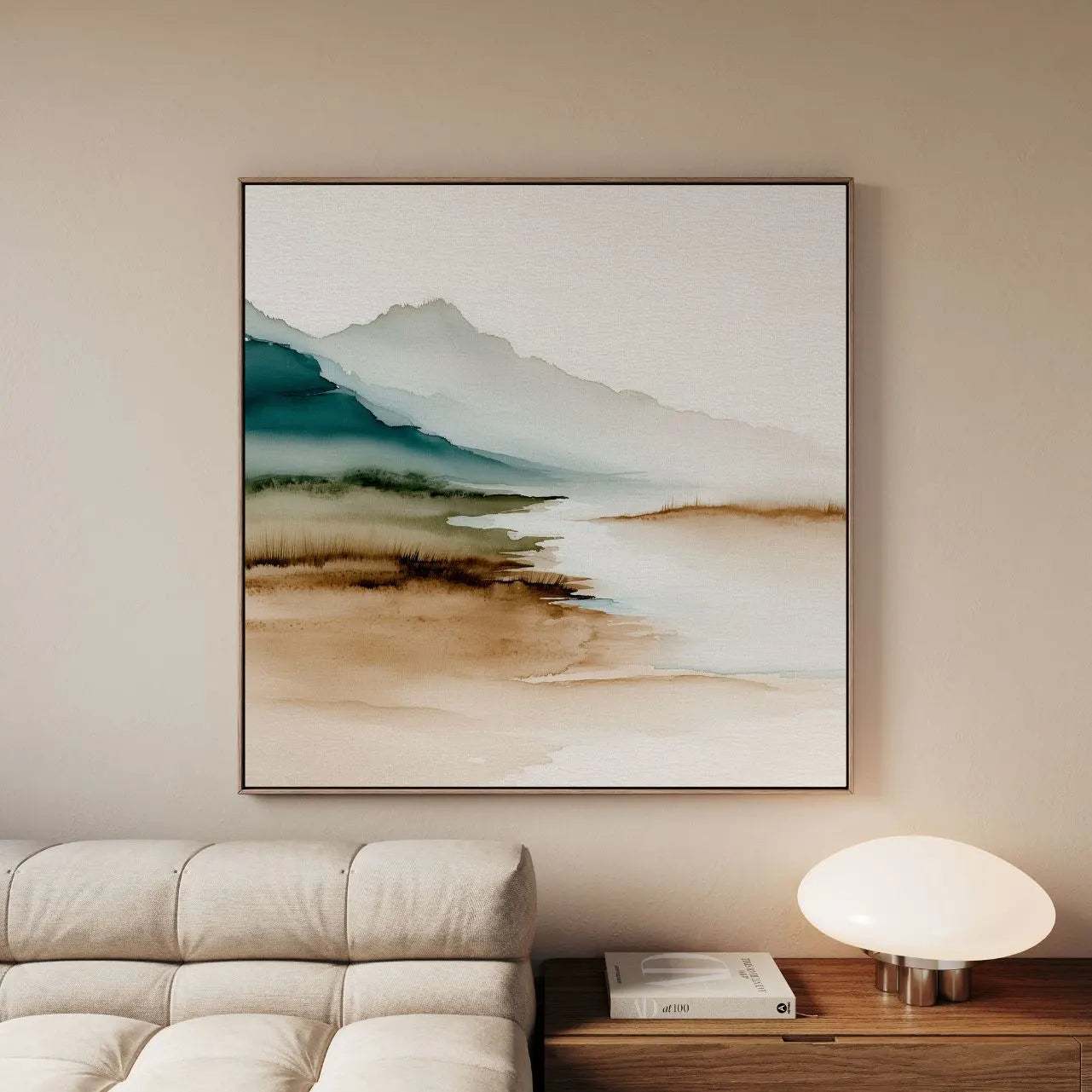 Toile encadrée – Souffle de la nature