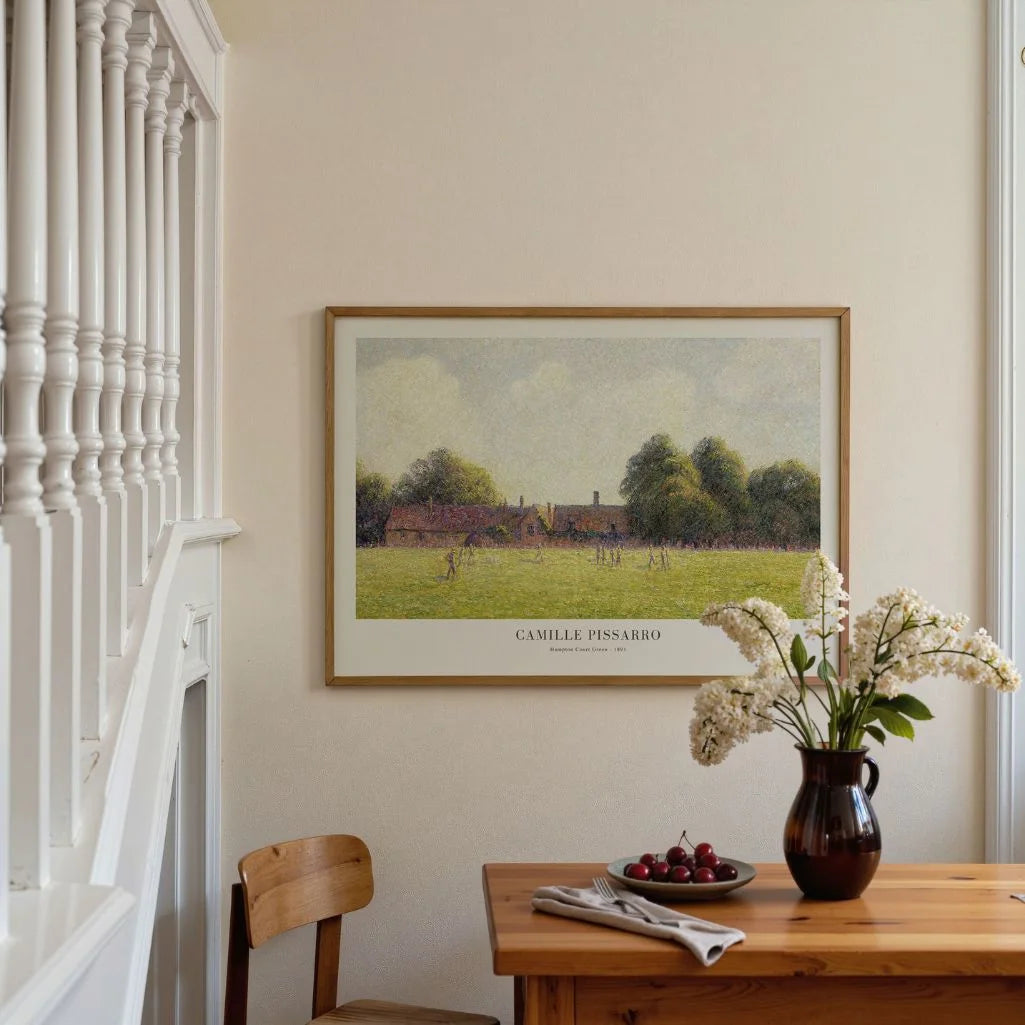 Pissarro Hampton Court Orchard Poster