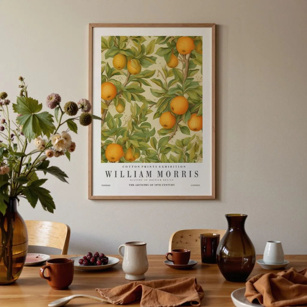 William Morris Fruit Branches Poster