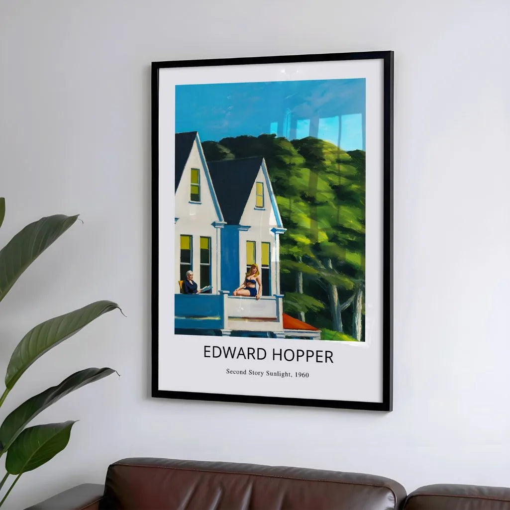 Edward Hopper Second Story Sunlight Poster