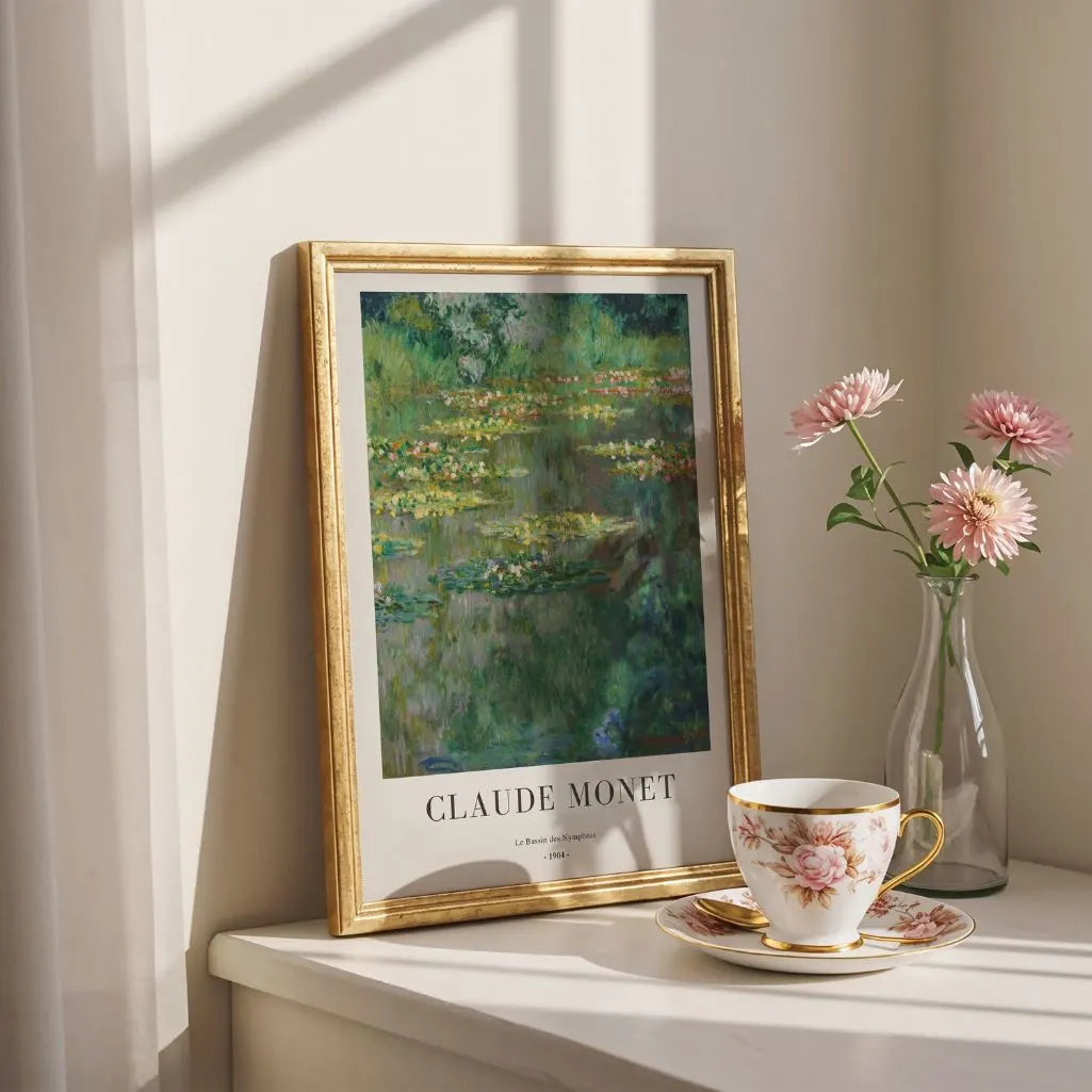Claude Monet – Le Bassin des Nymphéas Affiche