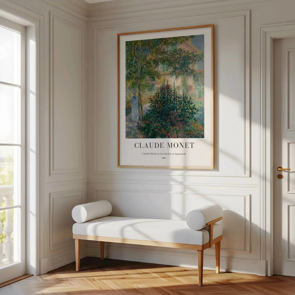 Affiche Claude Monet – Camille au jardin