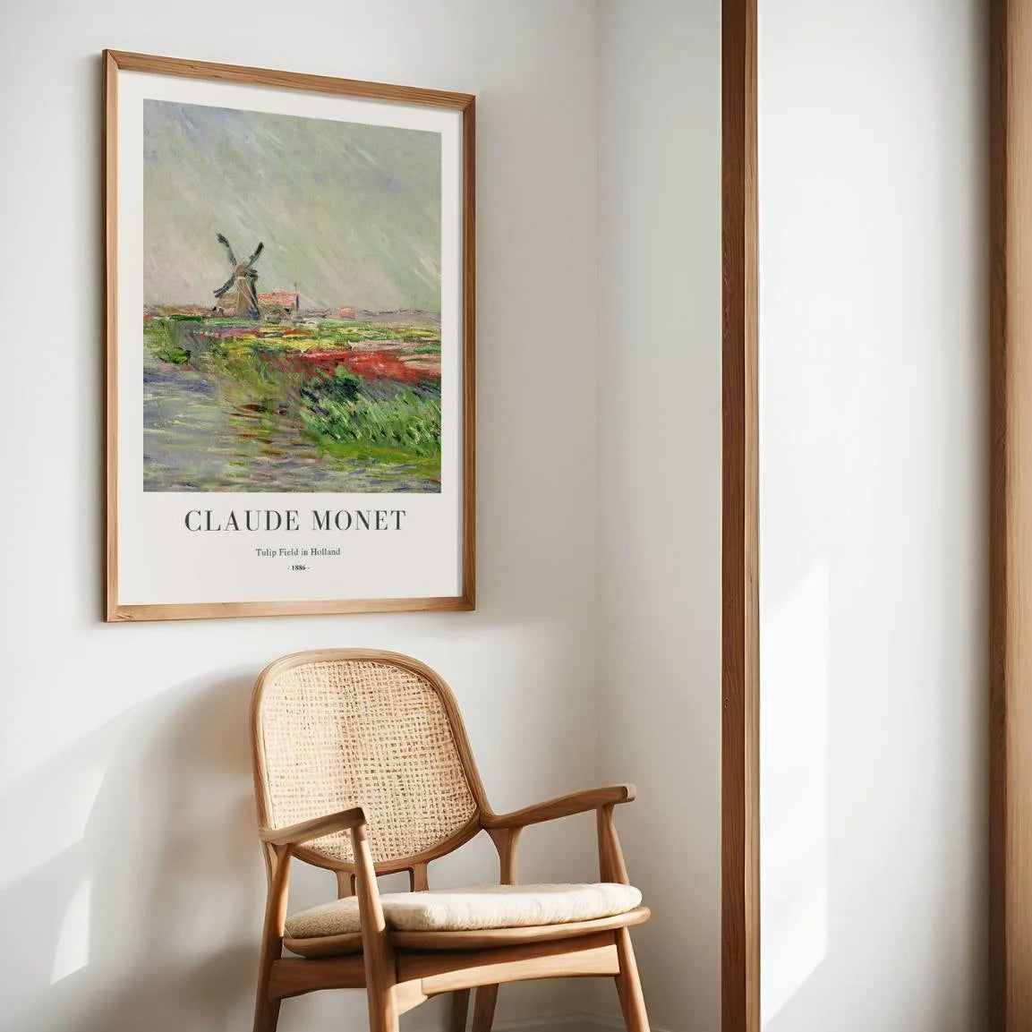 Monet Affiche Tulipes