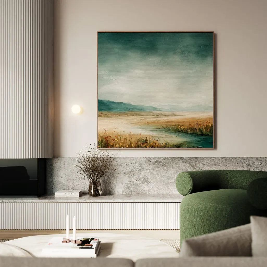 Toile encadrée – Avant la tempête
