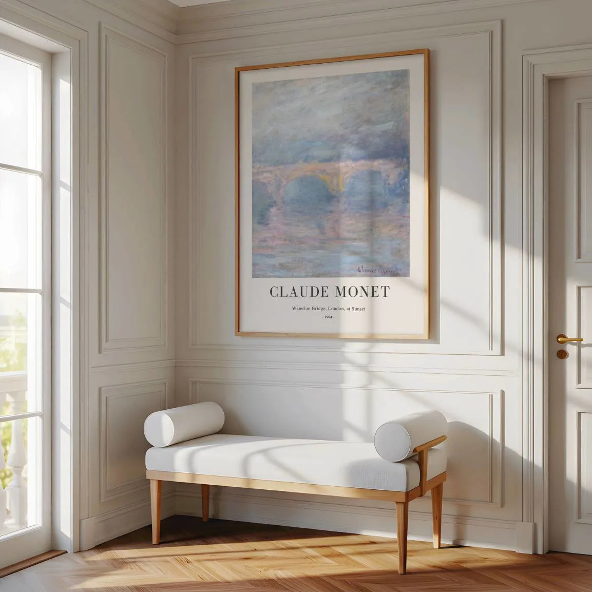 Monet Affiche Crépuscule