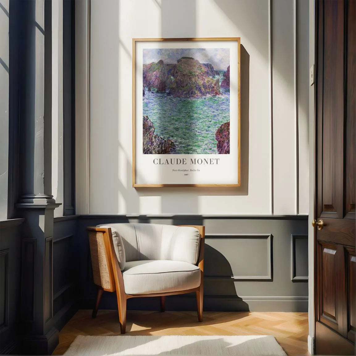 Affiche Claude Monet – Port-Goulphar, Belle-Île