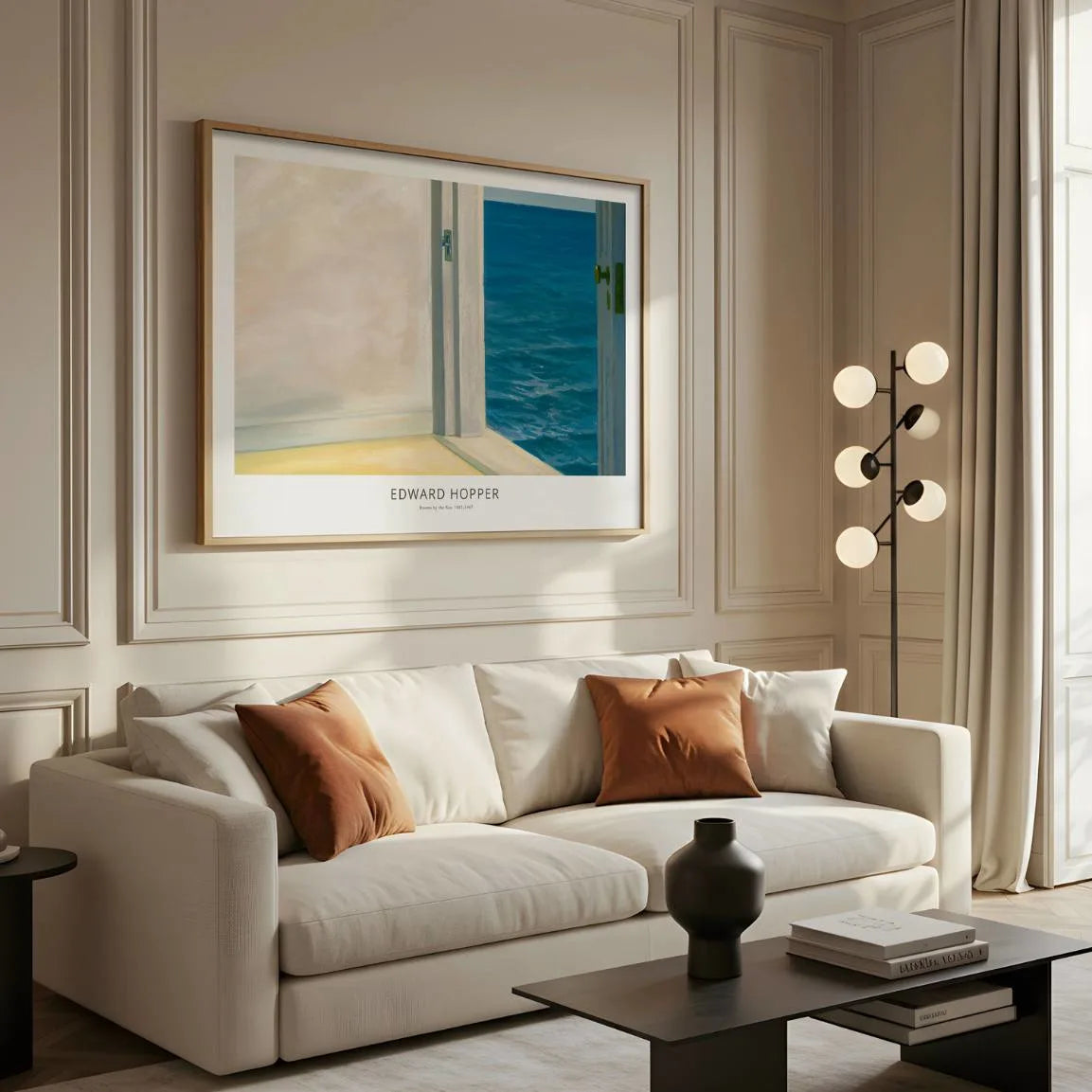 Edward Hopper Rooms by the Sea Horizontal Poster