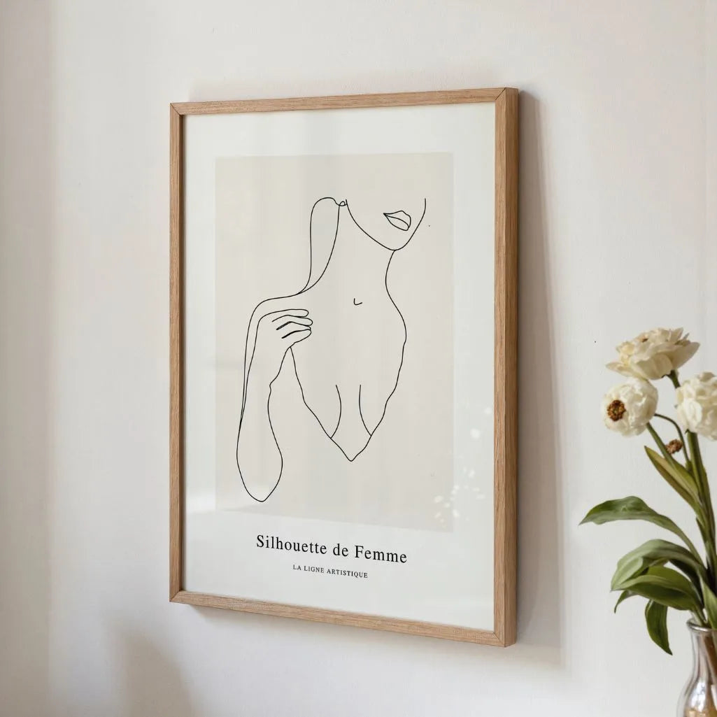 Affiche – Féminité subtile