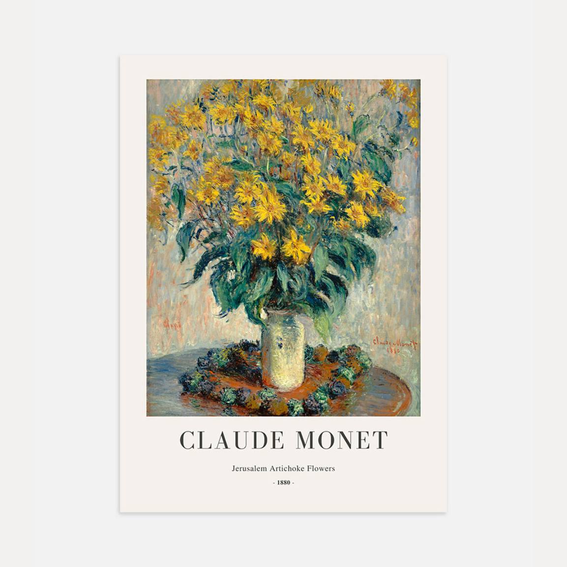 Monet Affiche Bouquet