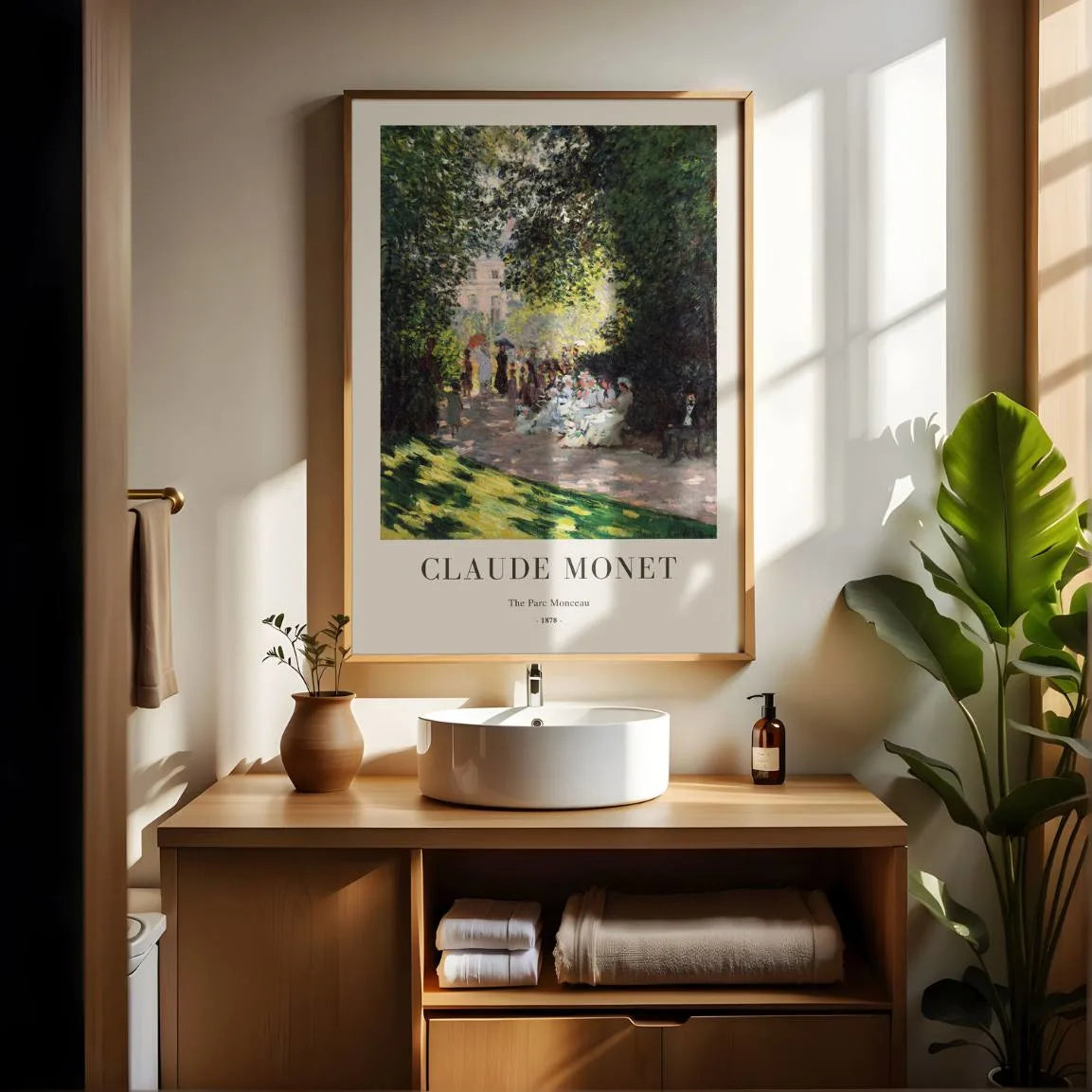 Monet Affiche Promenade