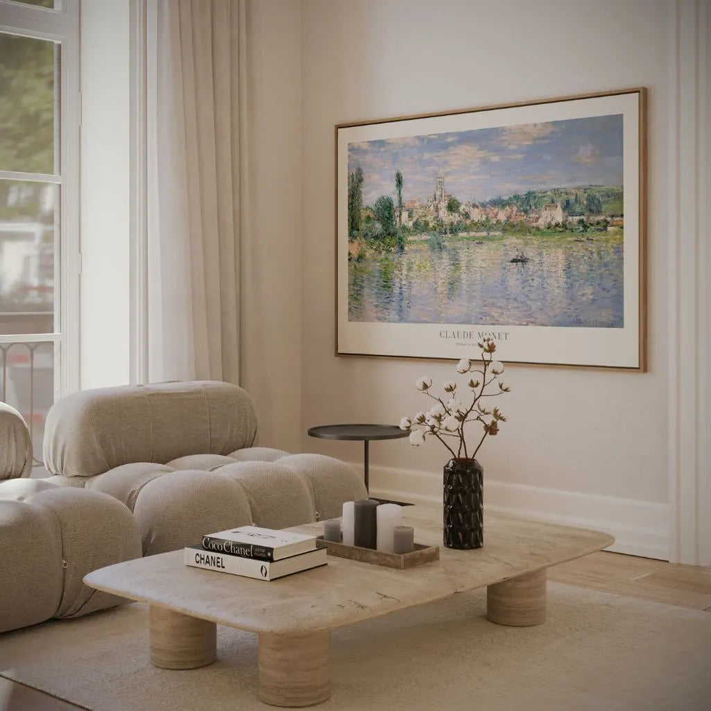 Monet Vetheuil in Summer Poster