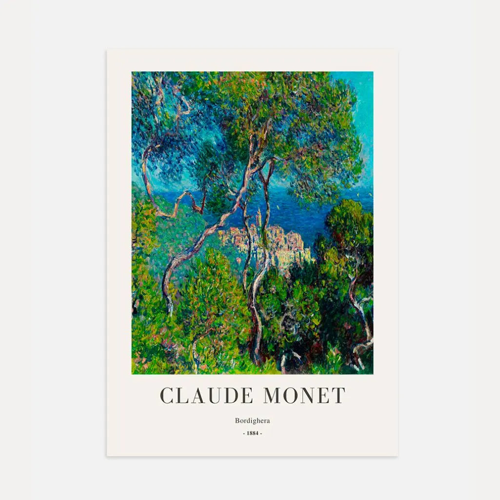 Claude Monet – Bordighera (1884) Affiche