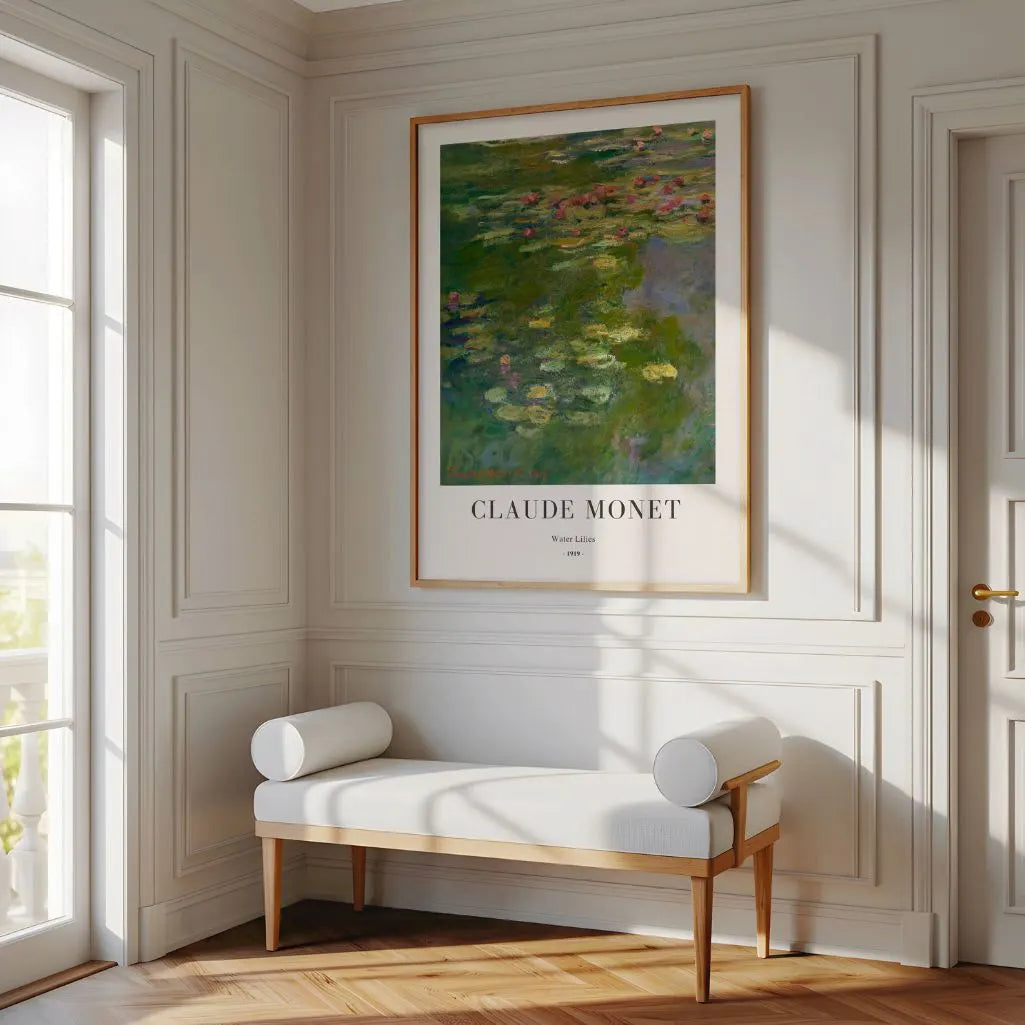 Claude Monet – Nymphéas Affiche 1919