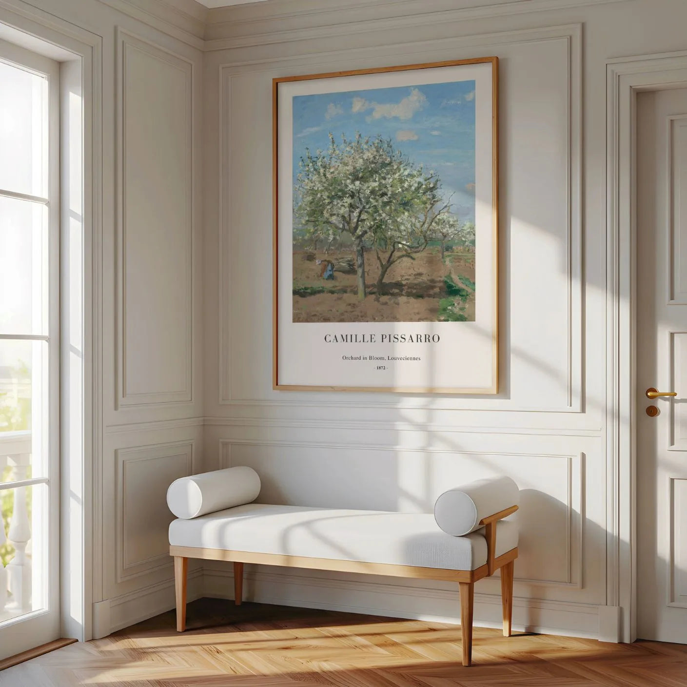 Pissarro Orchard in Bloom Louveciennes Poster