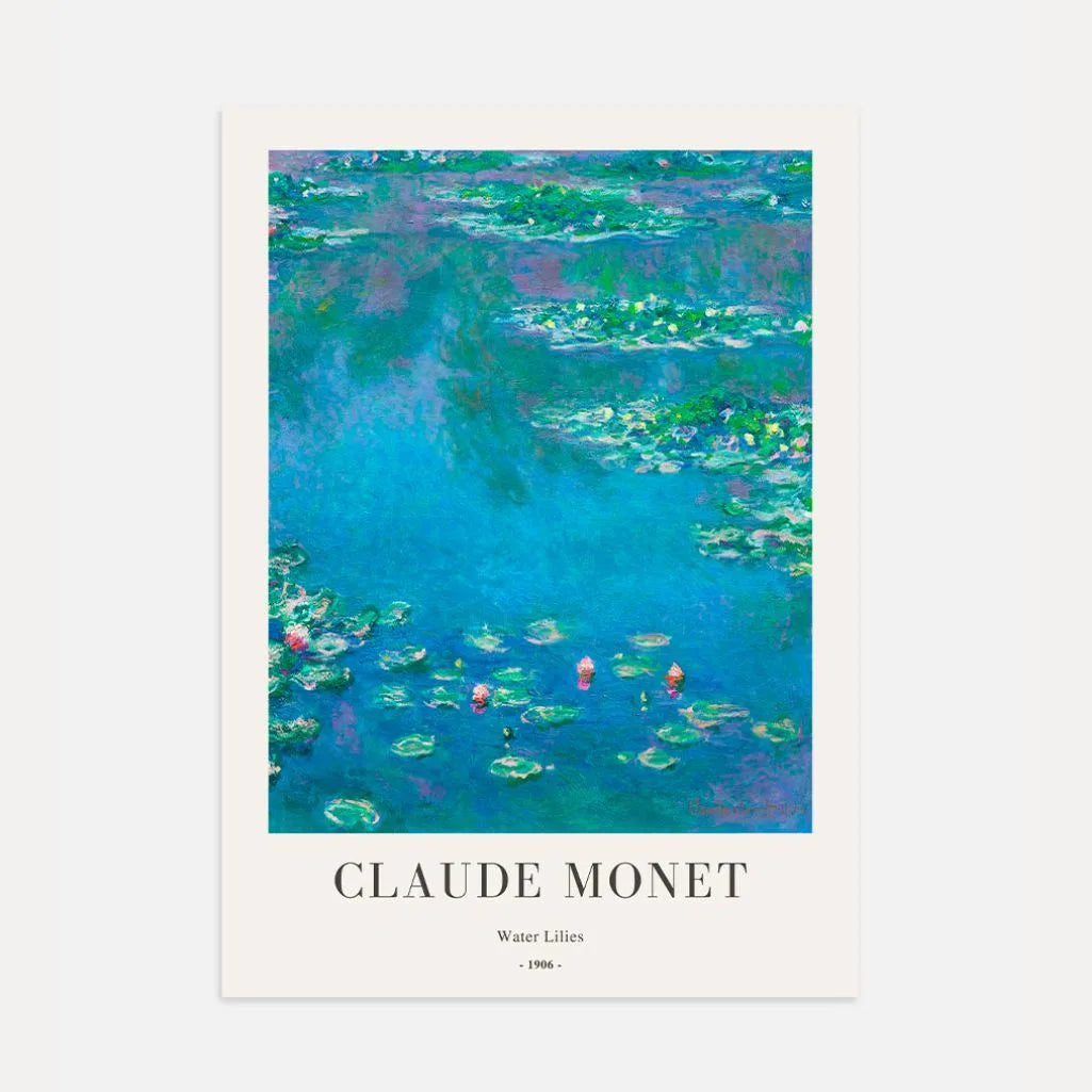 Affiche Claude Monet – Nymphéas
