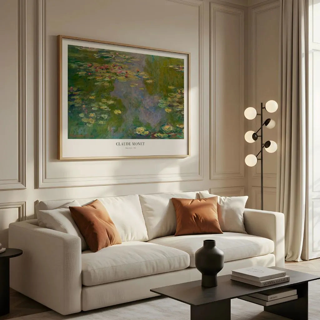 Monet Water Lilies Poster