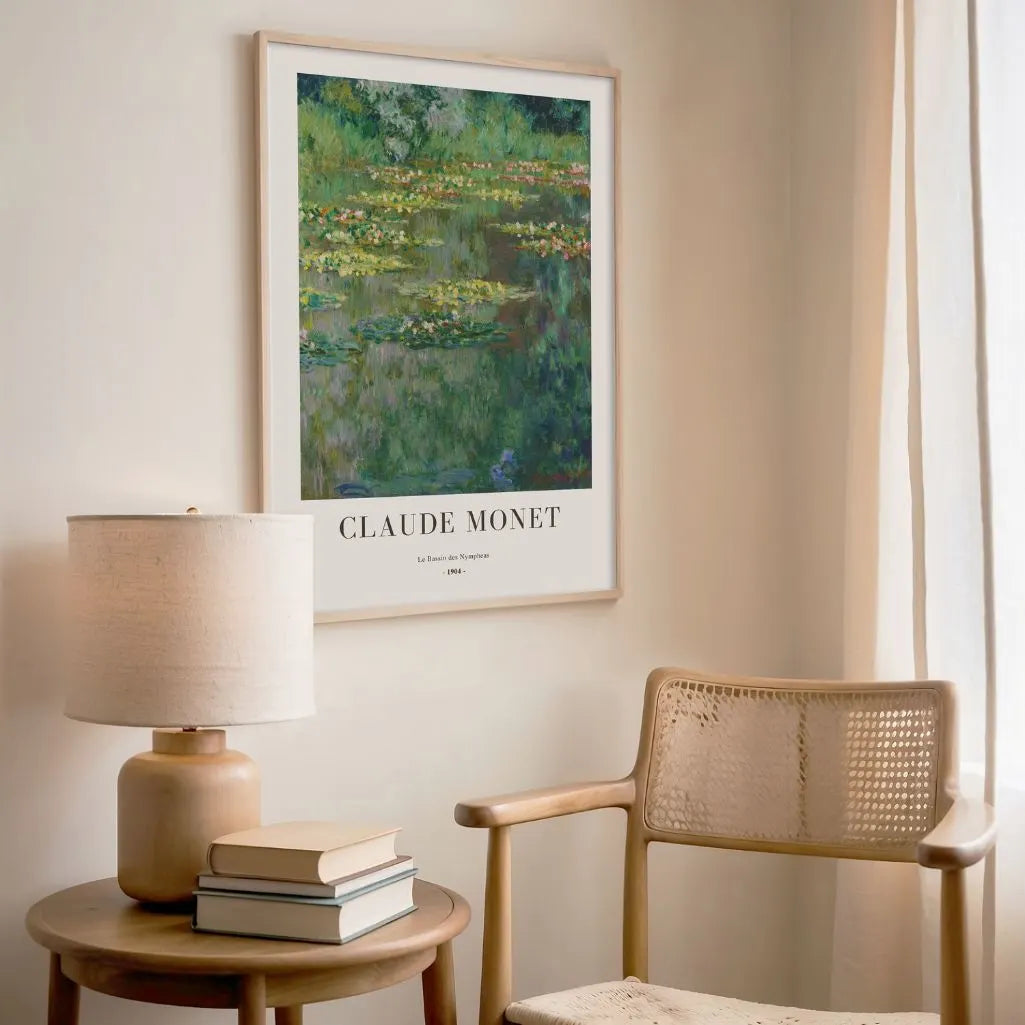 Claude Monet – Le Bassin des Nymphéas Affiche