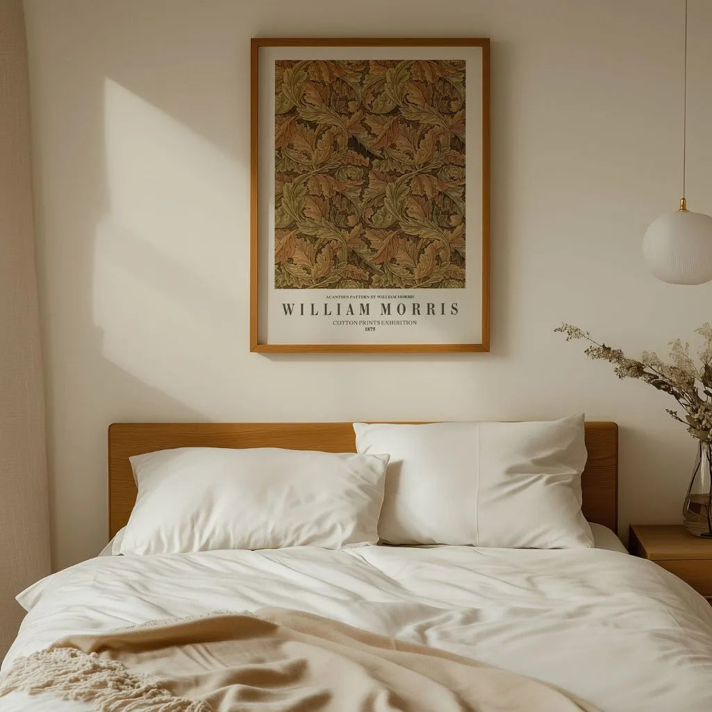 William Morris Acanthus Leaf Poster