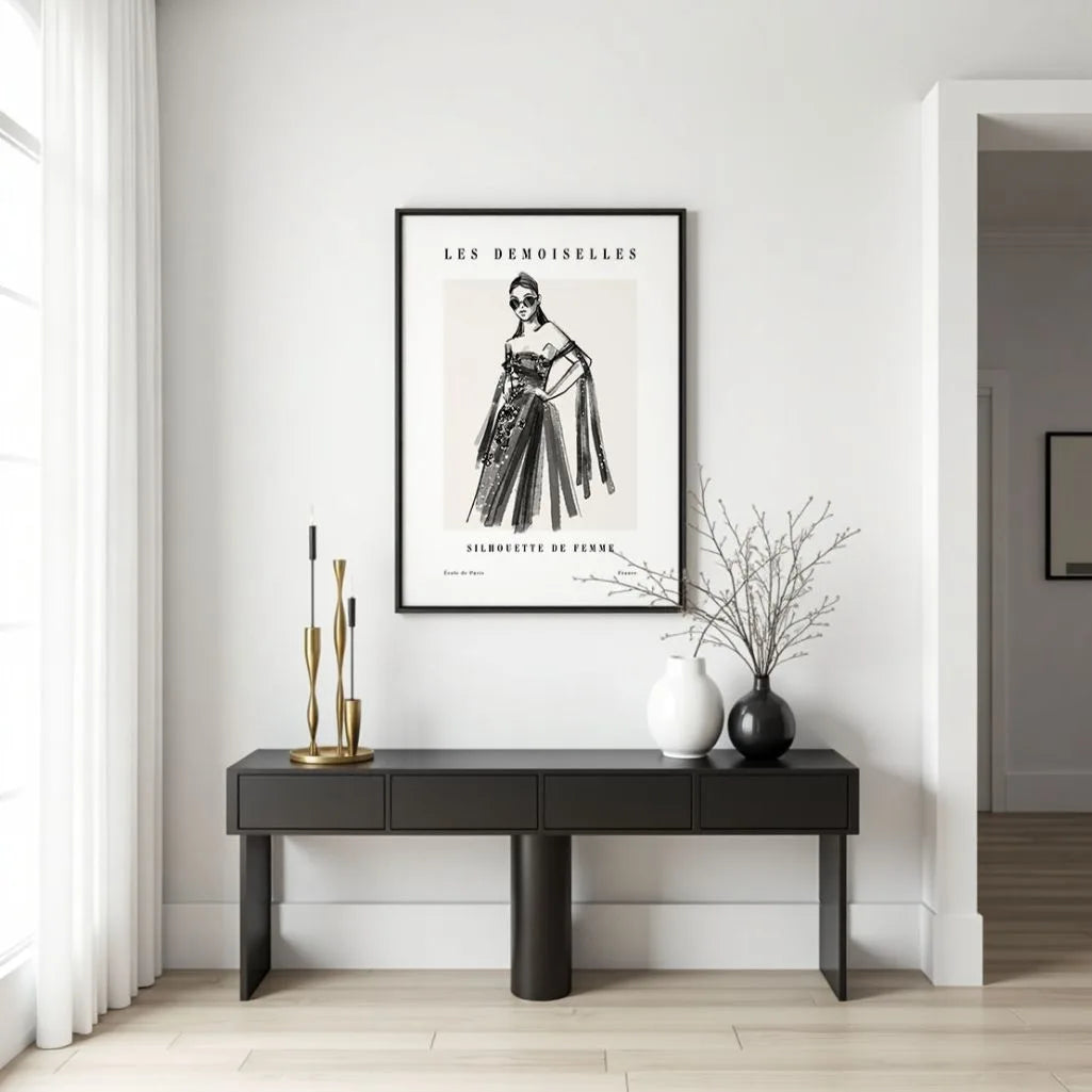Affiche – Dame parisienne