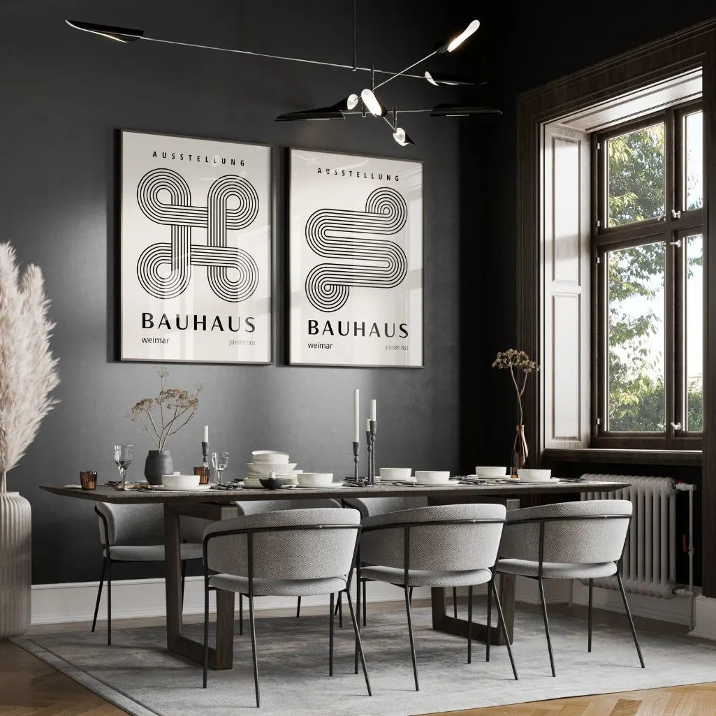 Bauhaus Line Set of 2 Posters