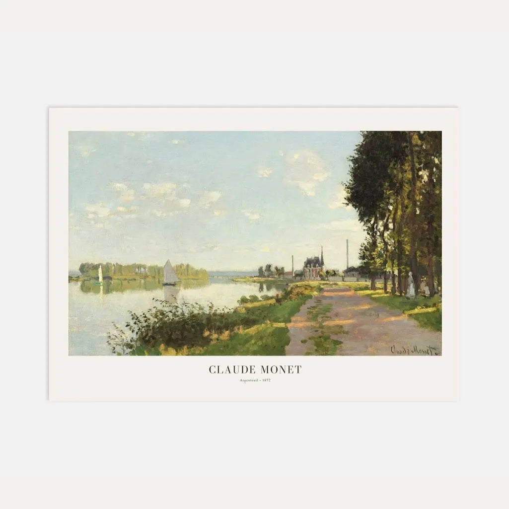 Affiche Claude Monet – Argenteuil