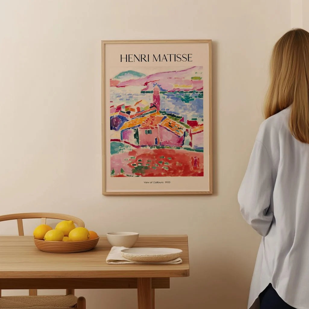 Henri Matisse View of Collioure Poster