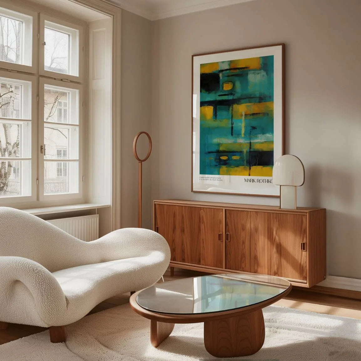 Rothko Golden Calm Poster