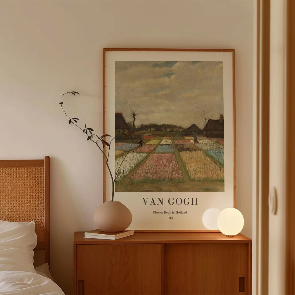 Vincent van Gogh Flower Beds Poster