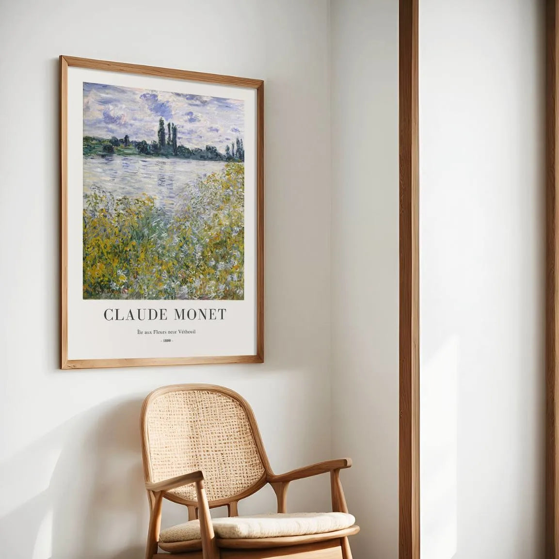 Monet Affiche Rives