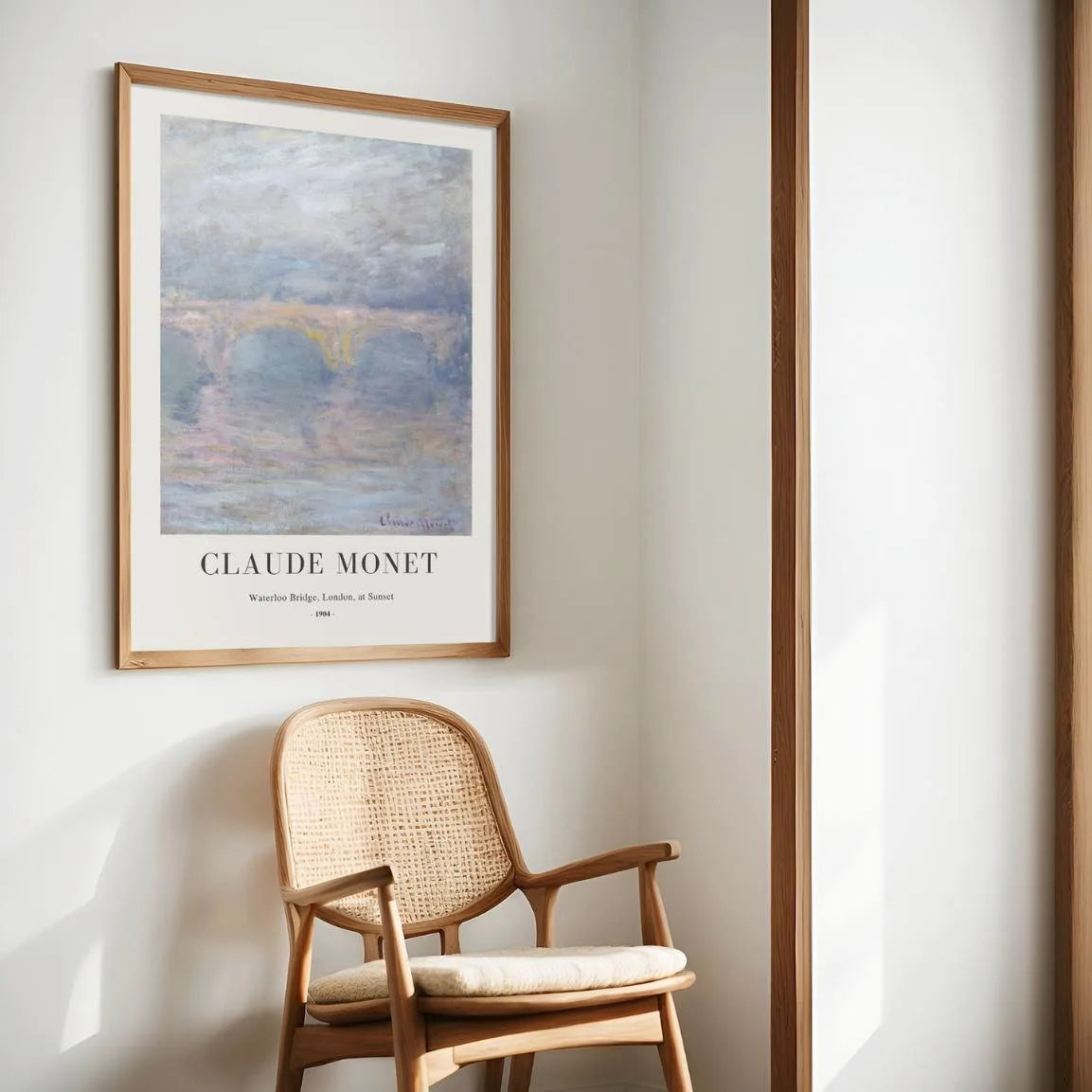 Monet Affiche Crépuscule