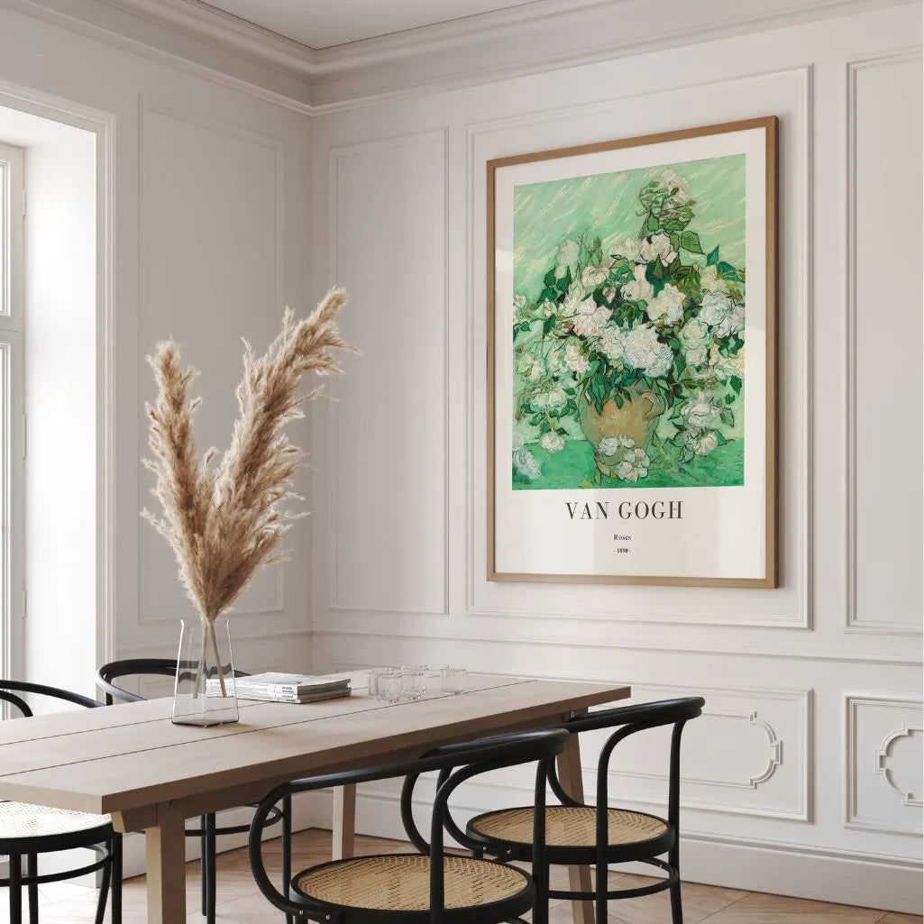 Vincent van Gogh Roses Poster