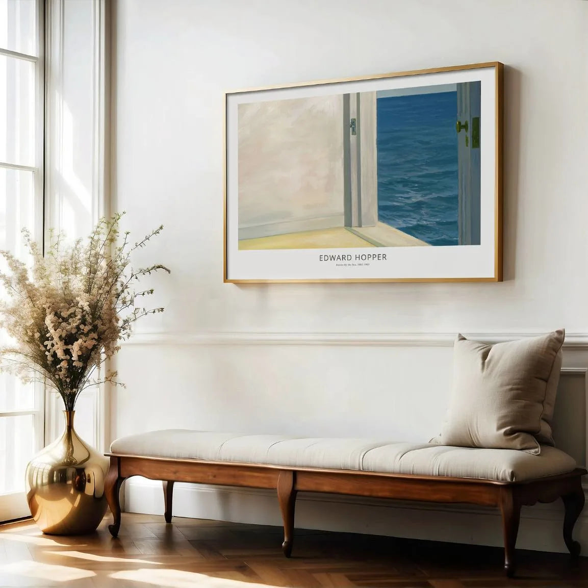Edward Hopper Rooms by the Sea Horizontal Poster